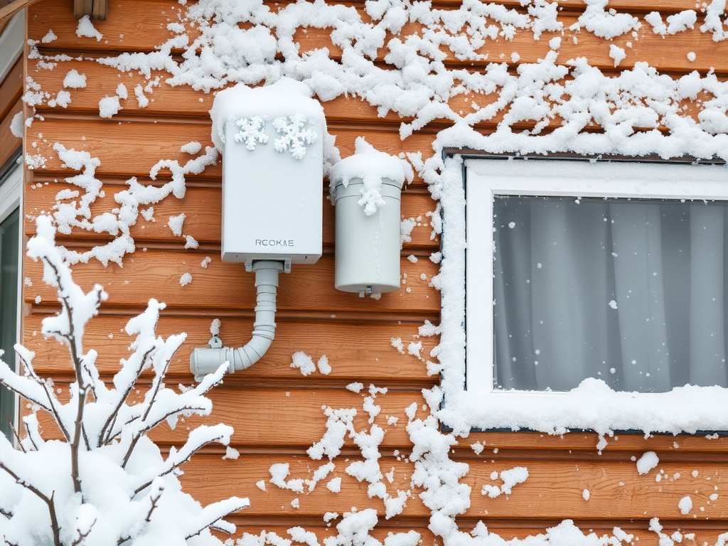 Система антиобледенения кровли и водостоков