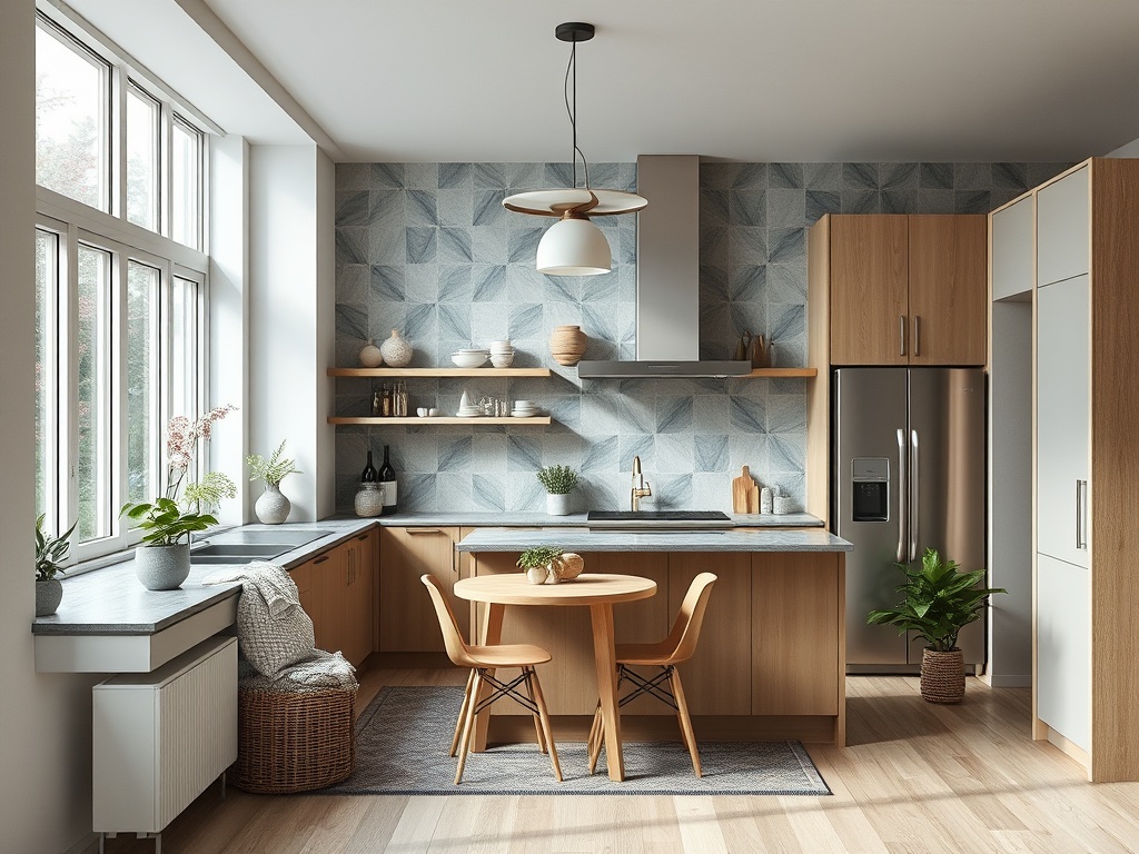 Фартук для кухни: от плитки до стекла